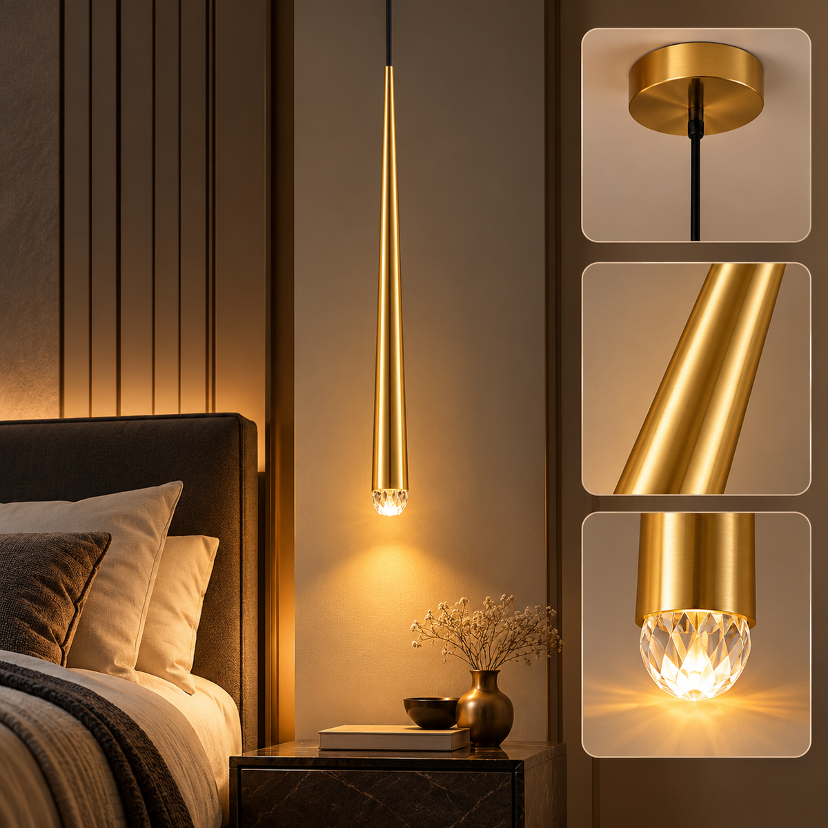 Suspension LED Design Minimaliste