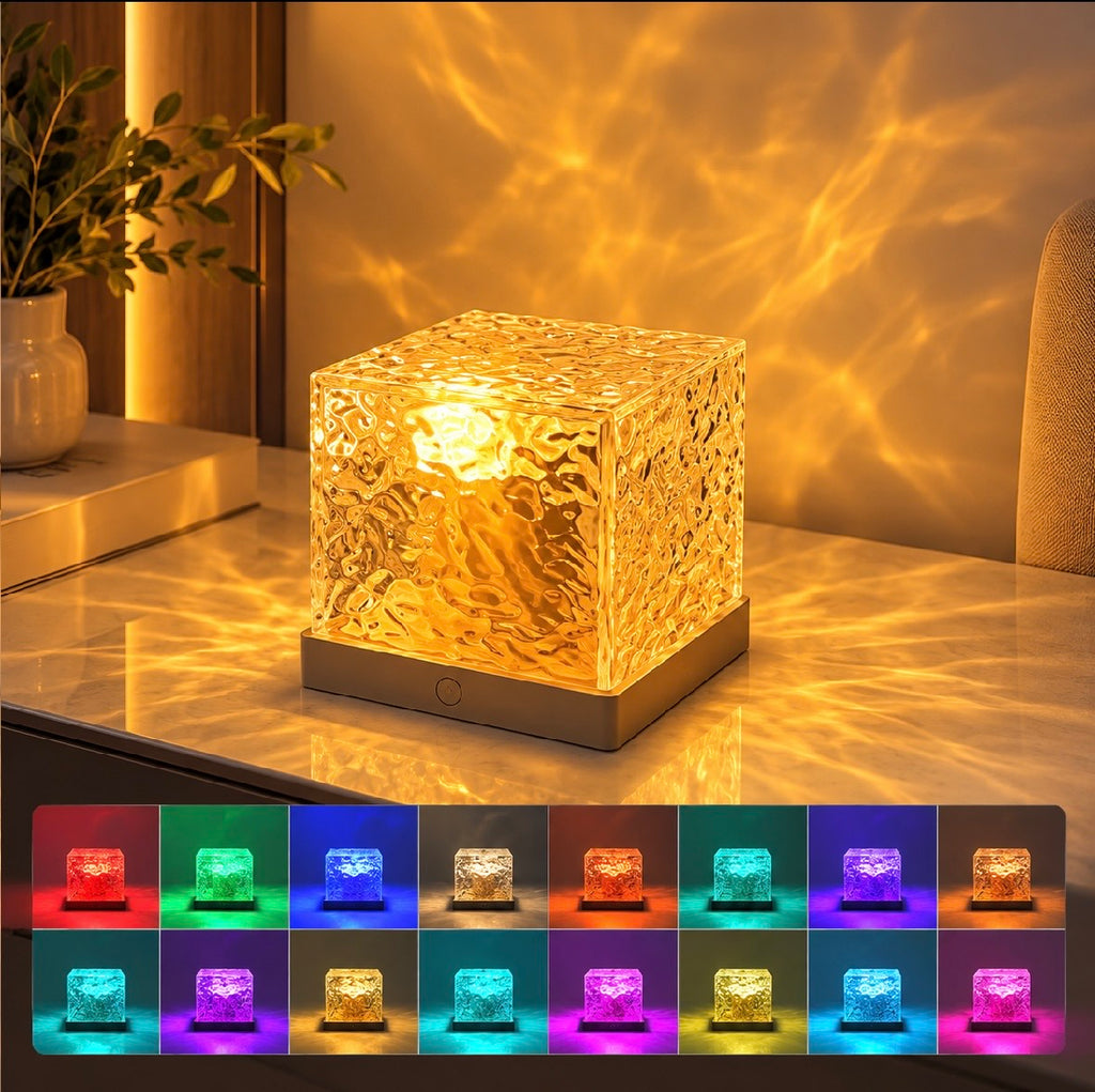 Lampe Projecteur RGB Effet Vagues – 16 Couleurs