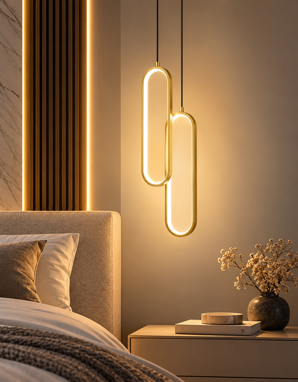 Suspension LED Élégance Contemporaine