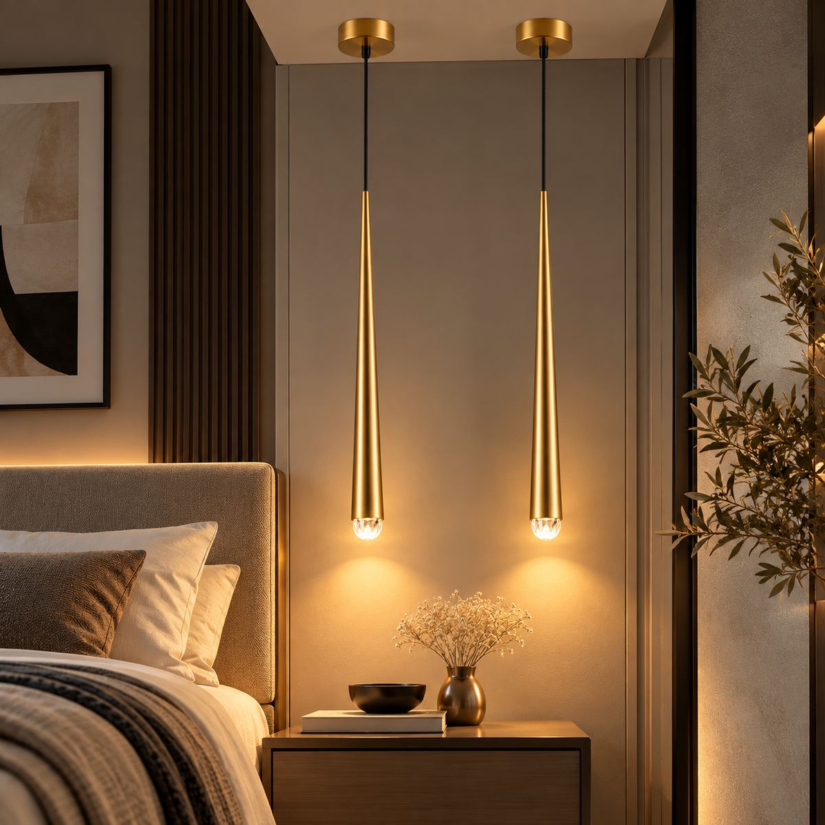 Suspension LED Design Minimaliste